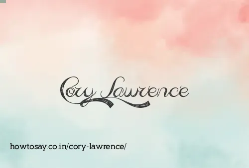 Cory Lawrence
