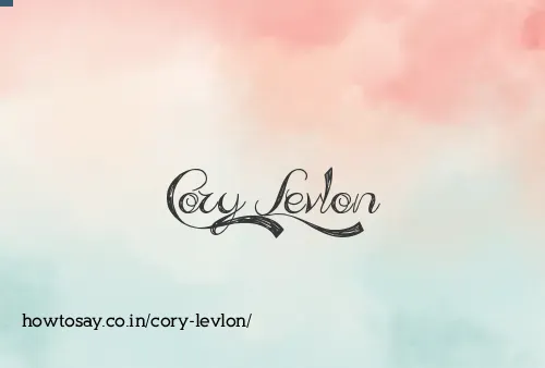 Cory Levlon