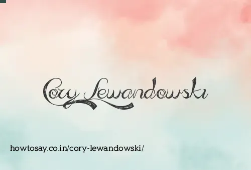 Cory Lewandowski
