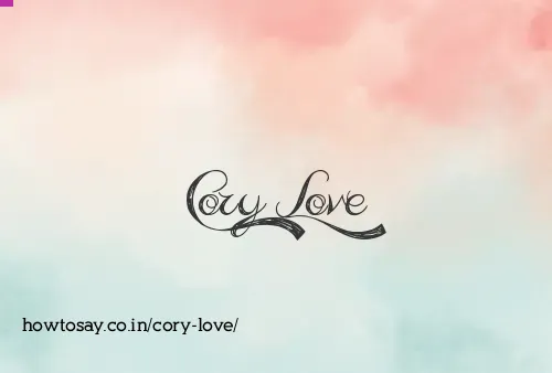 Cory Love