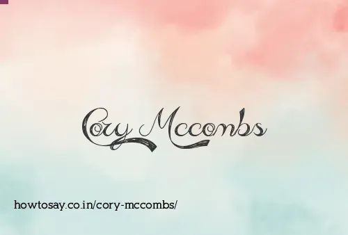 Cory Mccombs