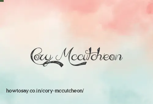Cory Mccutcheon