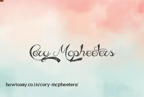Cory Mcpheeters