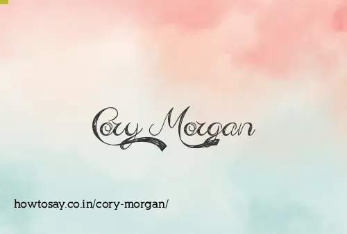 Cory Morgan