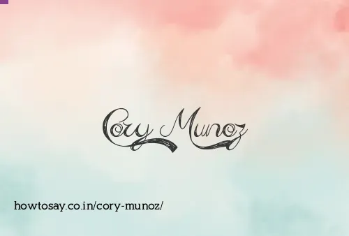 Cory Munoz