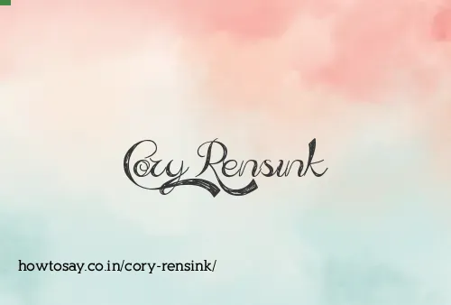 Cory Rensink