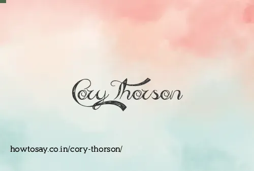 Cory Thorson