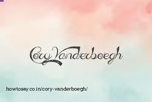 Cory Vanderboegh