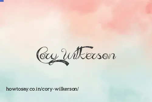 Cory Wilkerson