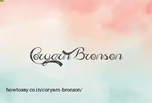 Coryarn Bronson