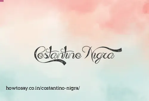 Costantino Nigra
