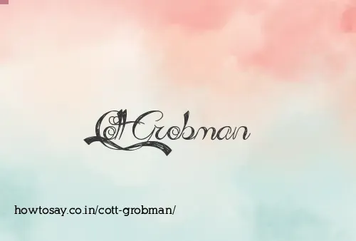 Cott Grobman