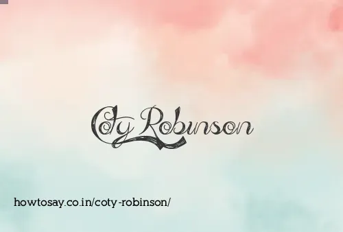 Coty Robinson
