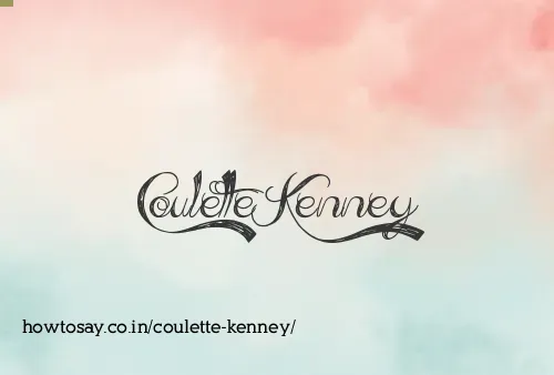 Coulette Kenney