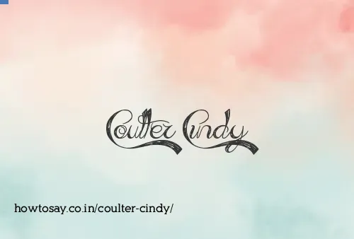 Coulter Cindy
