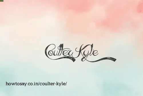 Coulter Kyle