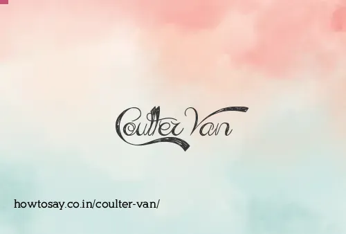 Coulter Van