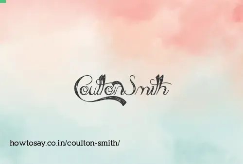 Coulton Smith