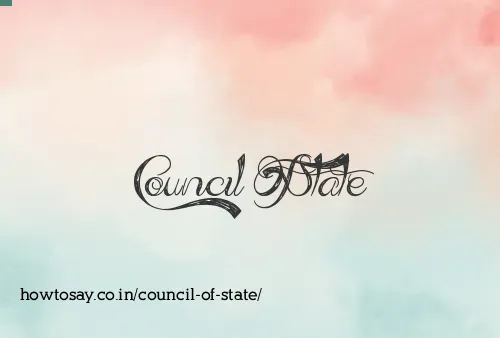 Council Of State