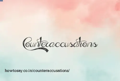 Counteraccusations