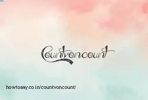 Countvoncount