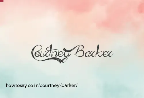 Courtney Barker