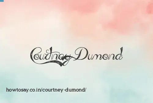 Courtney Dumond