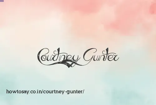 Courtney Gunter