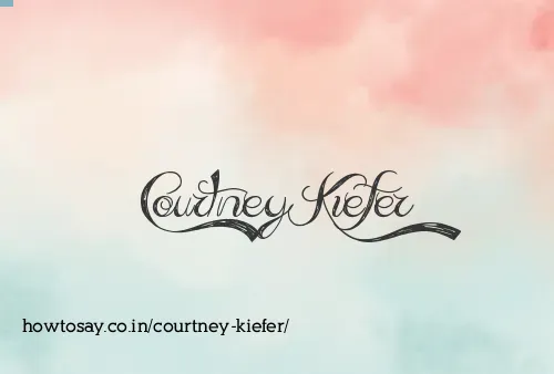 Courtney Kiefer