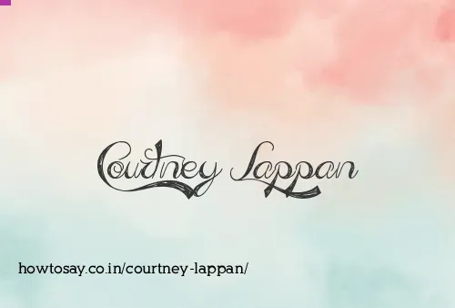 Courtney Lappan