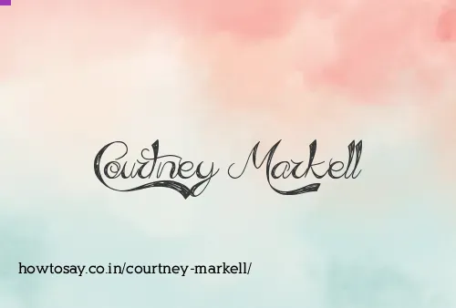 Courtney Markell