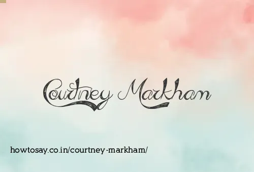 Courtney Markham