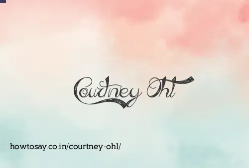 Courtney Ohl