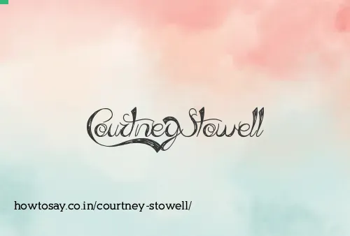 Courtney Stowell