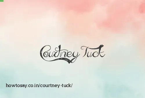 Courtney Tuck