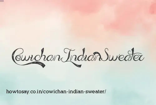 Cowichan Indian Sweater