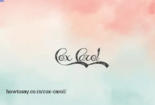 Cox Carol