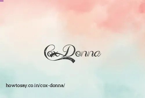 Cox Donna