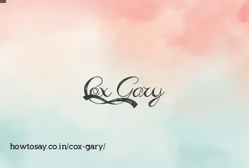 Cox Gary