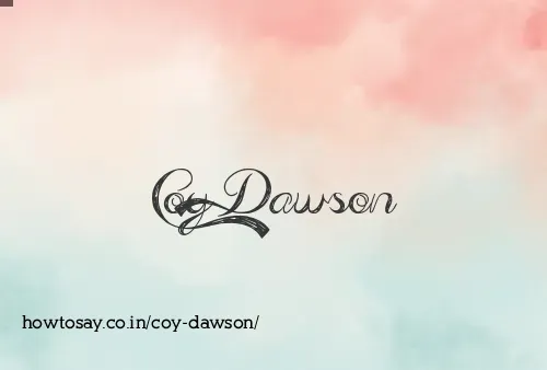 Coy Dawson