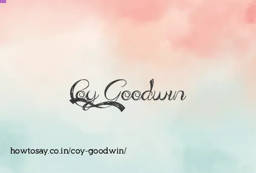 Coy Goodwin