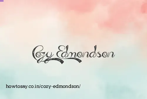 Cozy Edmondson