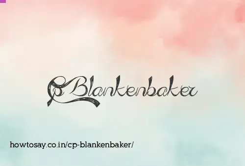Cp Blankenbaker