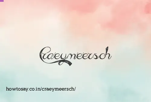 Craeymeersch