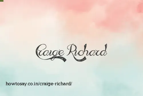 Craige Richard