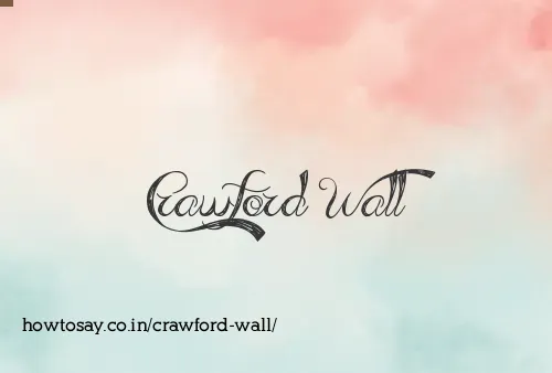 Crawford Wall