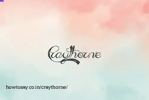 Craythorne