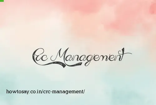 Crc Management