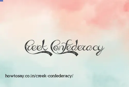 Creek Confederacy
