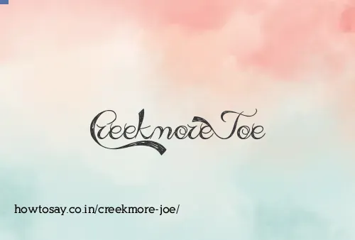 Creekmore Joe